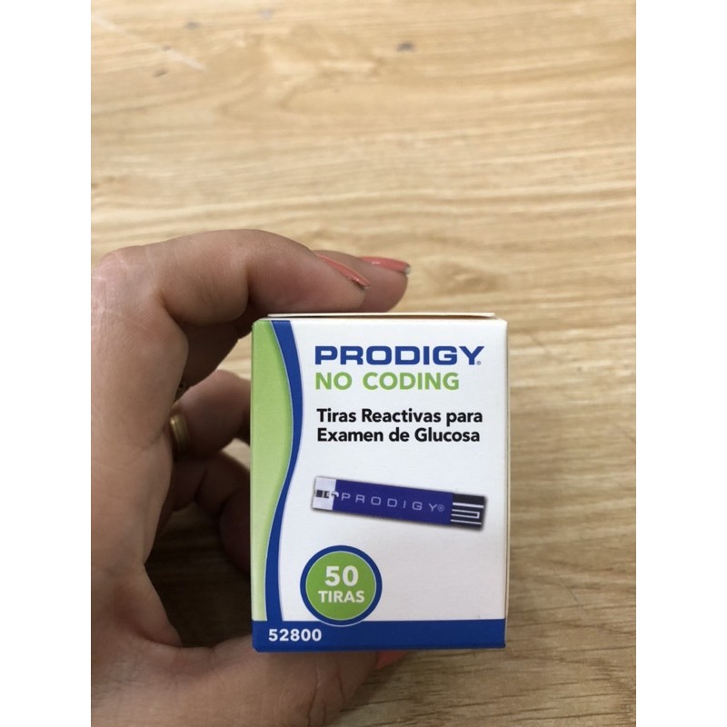 Que thử đường huyết Prodigy lọ 50 test