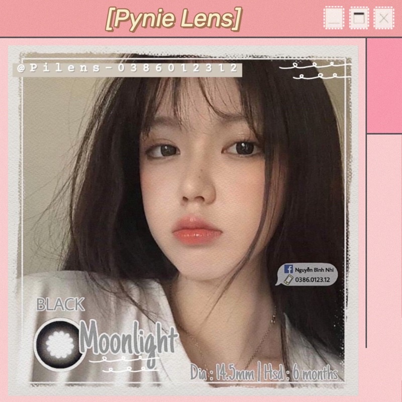 🦋  - Đen búp bê tự nhiên giãn tròng 🎀