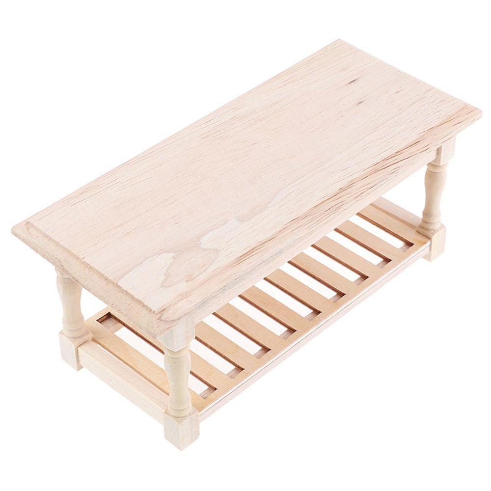 Mô Hình Bàn Gỗ Mini Trang Trí Nội Thất