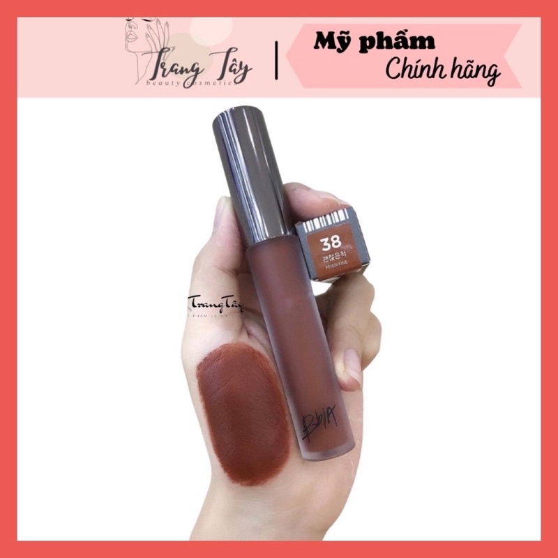 SON KEM BBIA LAST VELET LIP TINT ver 8 màu 38- Nâu chocolate