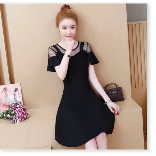 ĐẦM COTTON LẠNH 2 MÀU SANG TRỌNG THÍCH HỢP CHO CÁC BẠN ĐI DỰ TIỆC,ĐI CHƠI,DẠO PHỐ THỜI TRANG KOKO MI