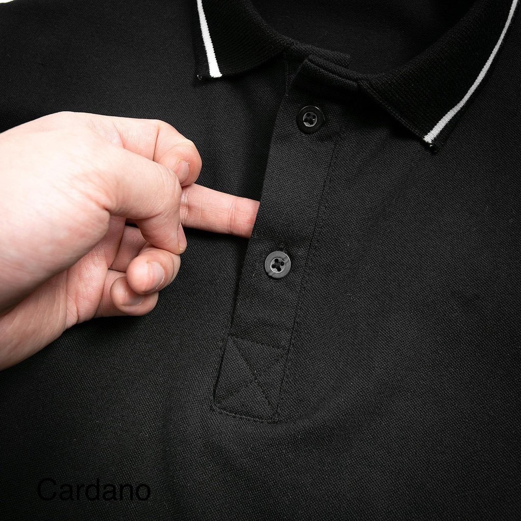 Áo polo nam nữ Cardano đẹp ngắn tay có cổ vải không xù nhập khẩu Châu Âu | BigBuy360 - bigbuy360.vn