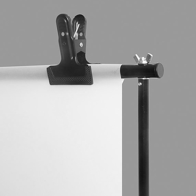 Kẹp đen BTM cho chế biến gỗ Photo Studio Phông nền bảo vệ tay áo kẹp