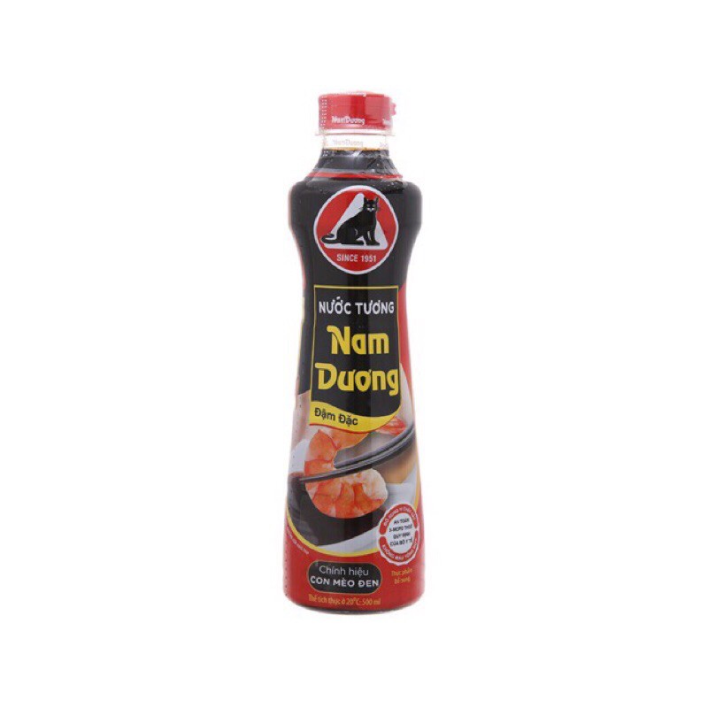 Nước tương Nam Dương đậm đặc 500ml combo 6 chai