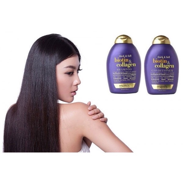 Dầu gội Biotin & Collagen OGX 385ml của Mỹ