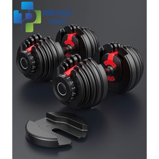 Combo Đôi 2 Tạ tay điều chỉnh Dumbell Cao Cấp 24kg(Tổng 48kg/đôi)
