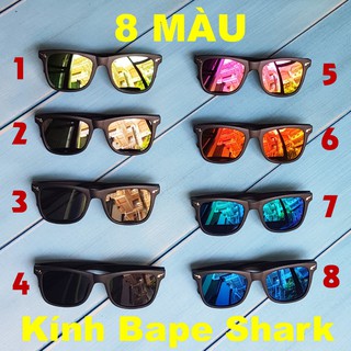 8 màu Kính mát cá mập Bape Shark siêu cool