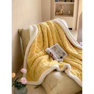 Chăn Lông Cừu Len Mông Cổ Chic Studio 2022 size 2mx2m3 nặng 2.5kg