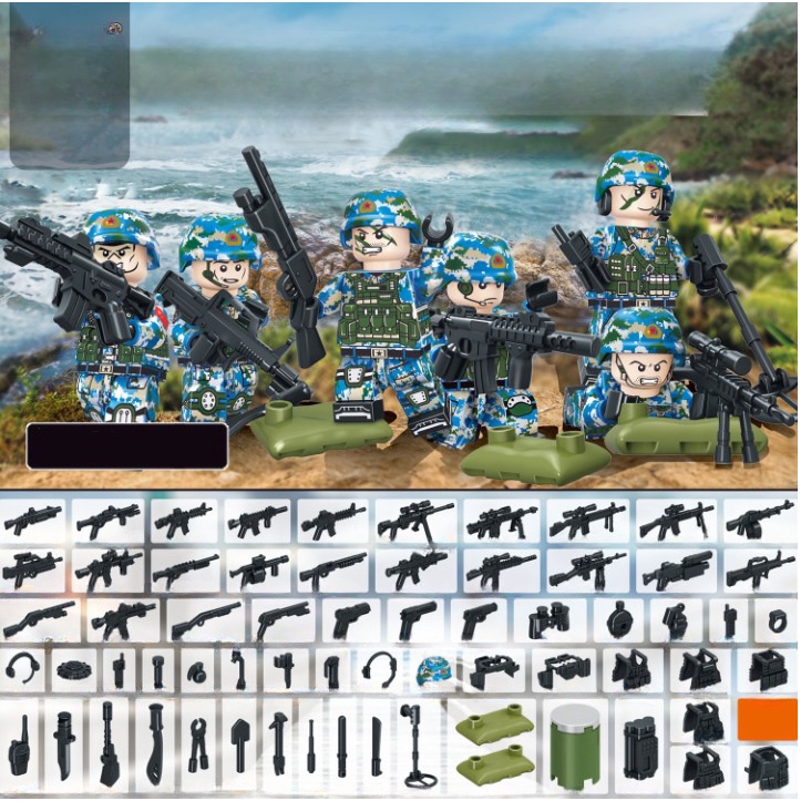 Lego lính thủy đánh bộ Nhân vật Lego Army