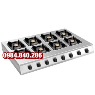 Bếp gas bán công nghiệp 3-4-6-8 họng lửa khè