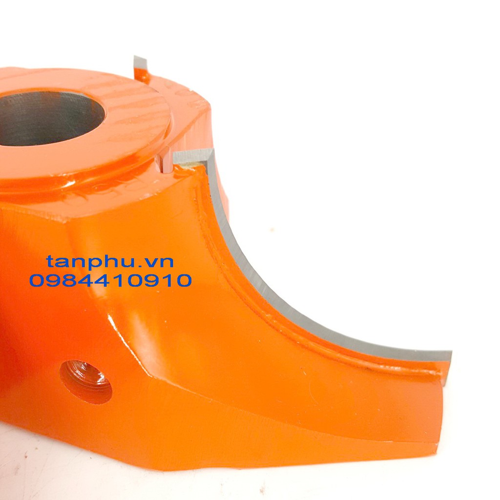 MŨI PHAY TUPY 4 CÁNH BO CỘT TRÒN ĐƯỜNG KÍNH 100MM_R50