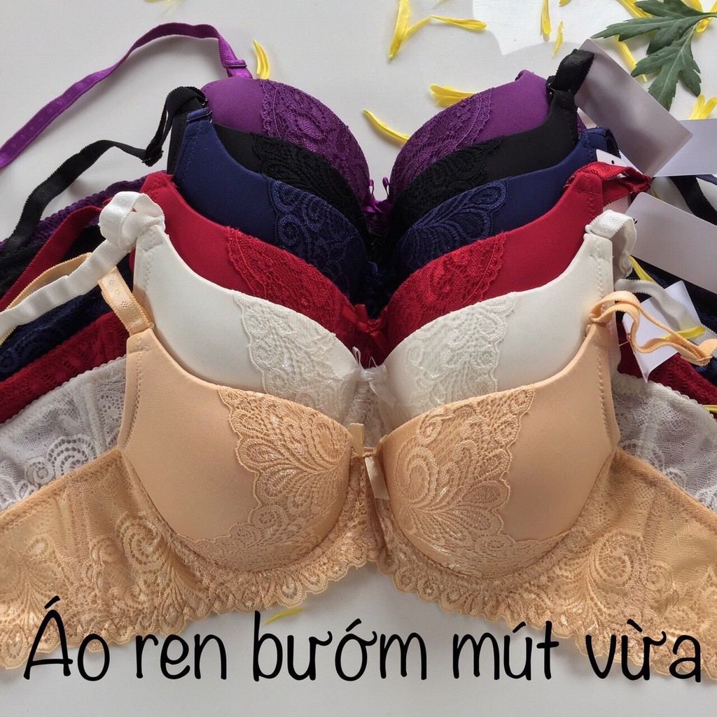 Áo NGỰC NỮ REN BƯỚM MÚT VỪA CÓ GỌNG