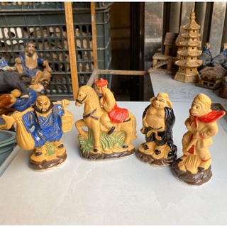 ( Sỉ lẻ ) Bộ Tượng Tây Du Ký Gốm Sứ Bát Tràng trang trí tiểu cảnh