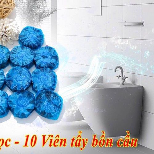 Gói 10 viên tẩy bồn cầu