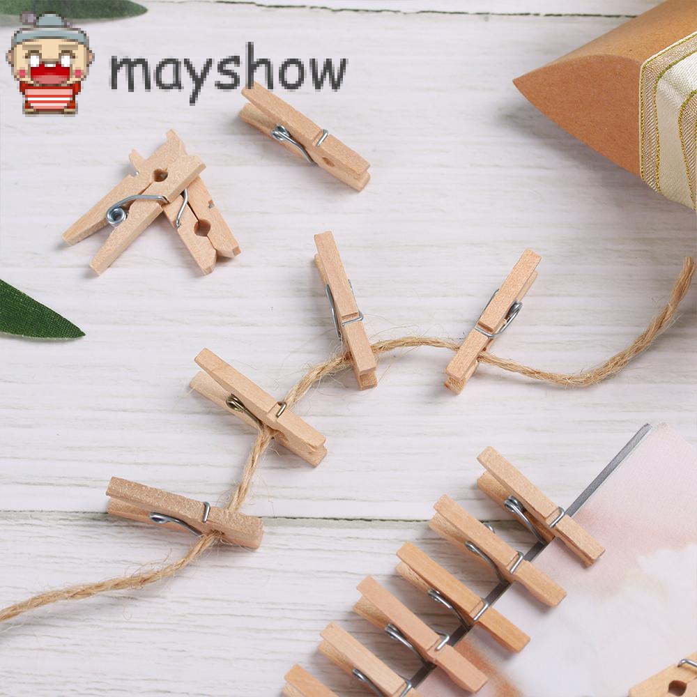 Set 50 Kẹp Gỗ Mini 2.5cm