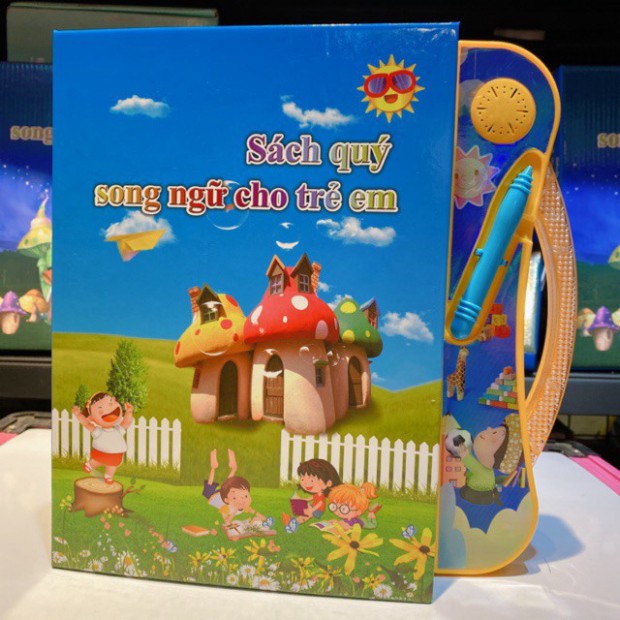 AS2 QV SÁCH ĐIỆN TỬ SONG NGỮ ANH-VIỆT CHO BÉ ( ảnh & clip thật ) 13 AS2