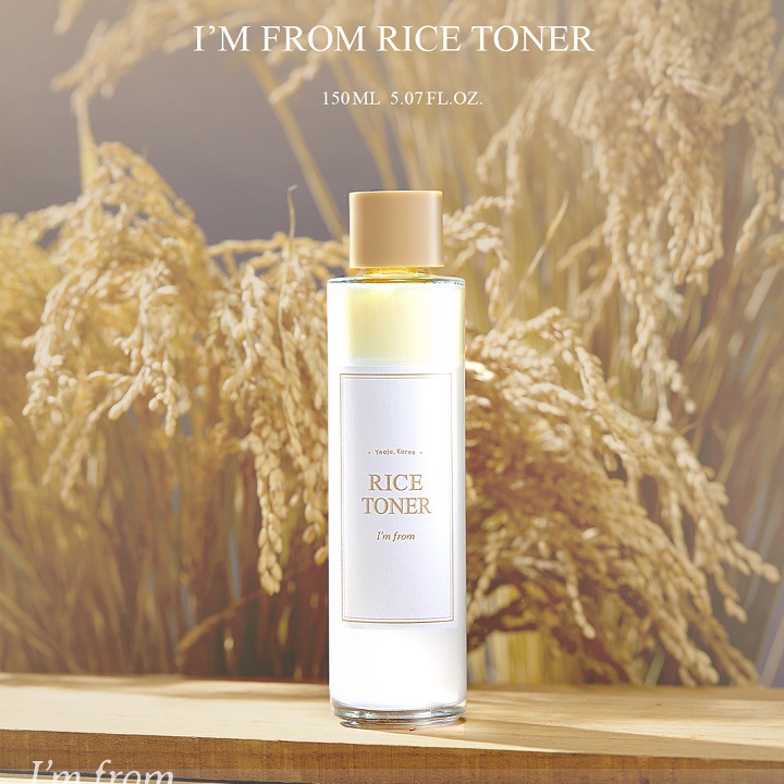 Nước hoa hồng chiết xuất gạo I'm From Rice Toner 150ml