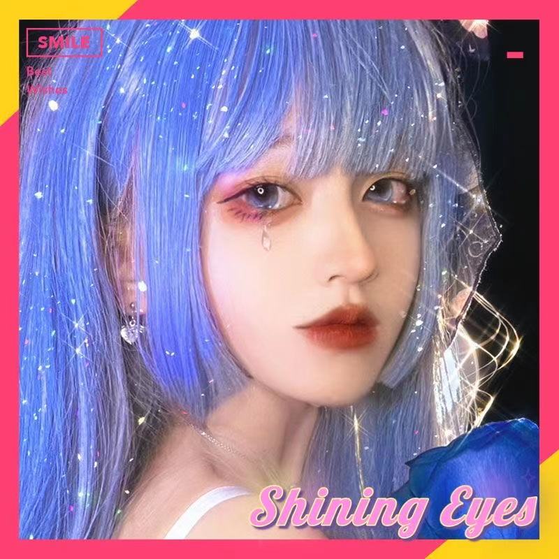 Bộ Tóc Giả Dài Thẳng Mềm Mại Phong Cách Lolita Cho Nam Và Nữ