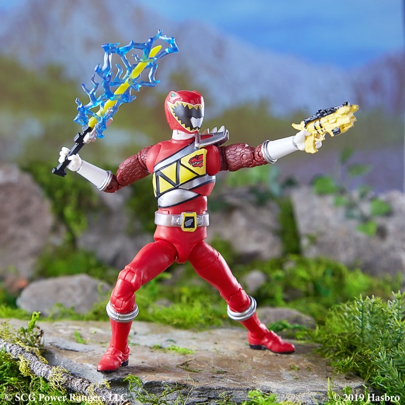 Mô hình nhân vật Hasbro Power Rangers Lightning Collection Dino Charge Red Ranger Figure