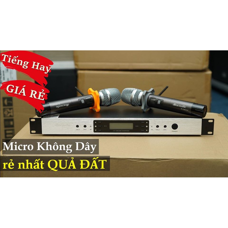 MICRO KHÔNG DÂY DB ACOUSTIC DB 350 CHÍNH HÃNG GIÁ RẺ