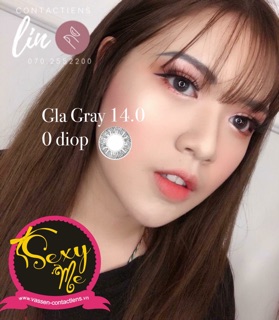 <Lens Vassen> Gla Brown - Gray 14.0mm 0 độ (Eff 13.5mm)