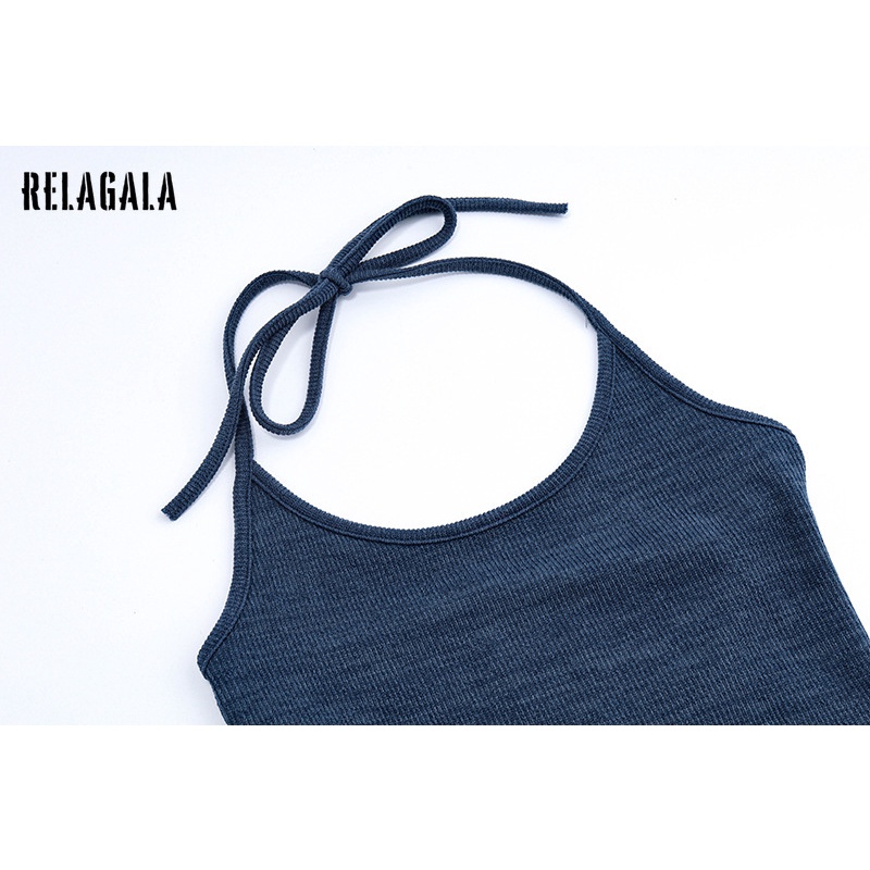 Áo Dệt Kim Trễ Vai Màu Sắc Đơn Giản Quyến Rũ Dành Cho Nữ