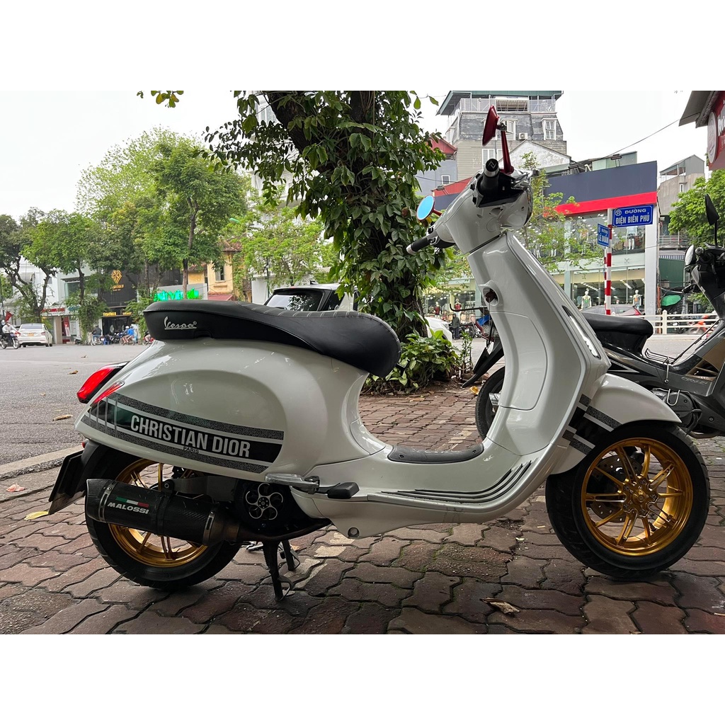 TEM VESPA MẪU CHRISTIAN DIOR  Dán Xe Sprint / Primavera Decal Rời Cao Cấp Chống nước - Chống bai màu
