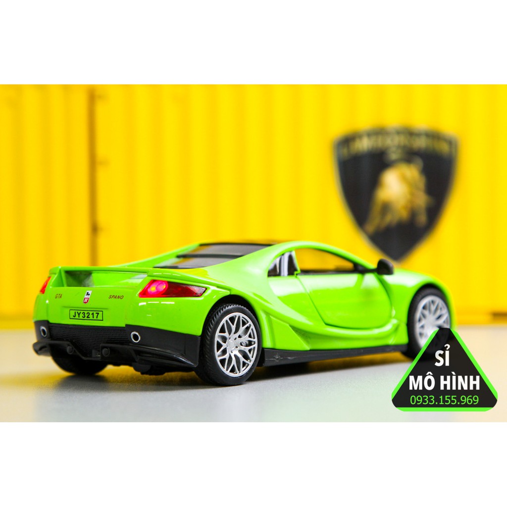 Mô hình xe GTA Spano 1:32 Xanh