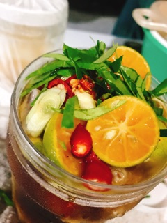 Chân gà sả tắc