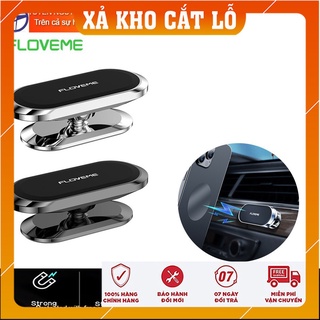 Đế hít điện thoại ô tô xe hơi xoay 360° (Giá đỡ từ tính nam châm FLOVEME kim loại cao cấp + đã kèm miếng dán ) |ShopMo9x