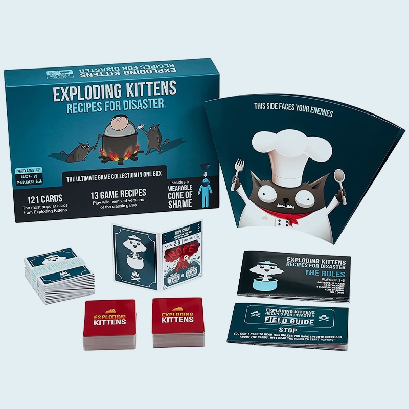 Exploding Kittens: Recipes for Disaster Bộ Thẻ Trò Chơi Giải Trí Chuyên Dụng