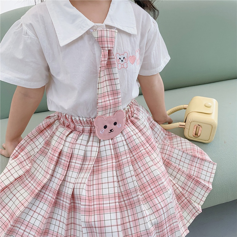 Set Đồng Phục Học Sinh Đáng Yêu Cho Bé Gái