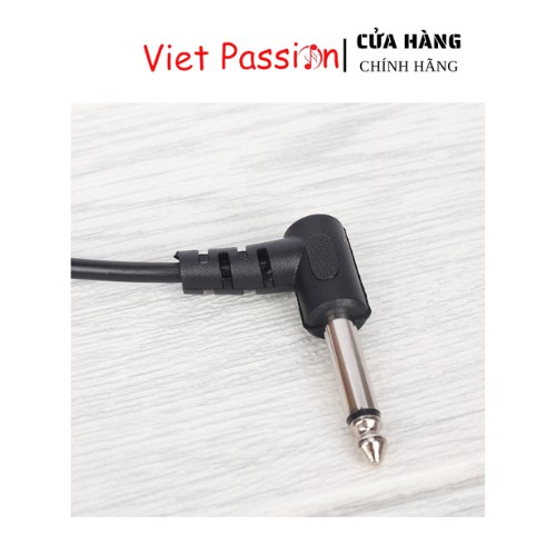 Dây line guitar kích âm thanh ra loa dài 3 mét và 5 mét dây kết nối jack cắm 6.5mm Viet Passion