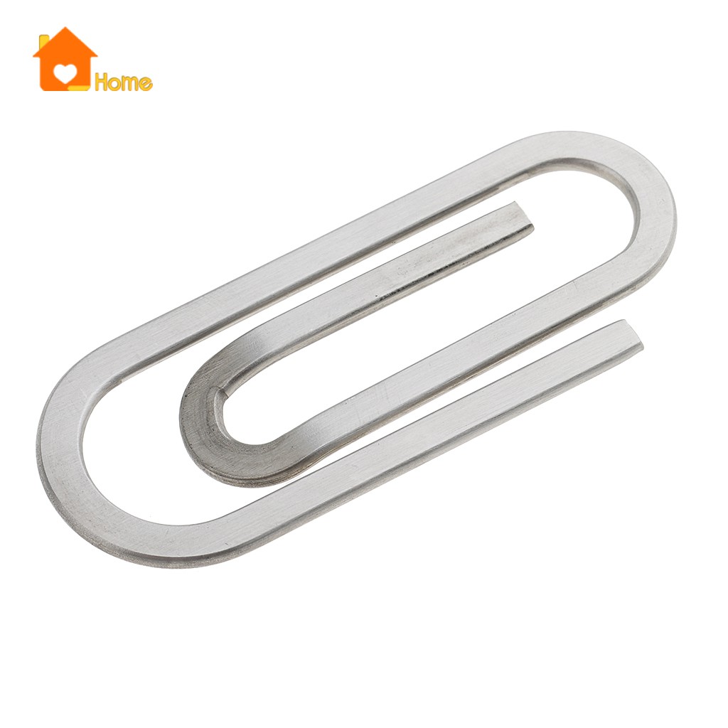 [Love_Home] Money Paper Clips Bookmark Memo Clip for Office School Supply Stationery