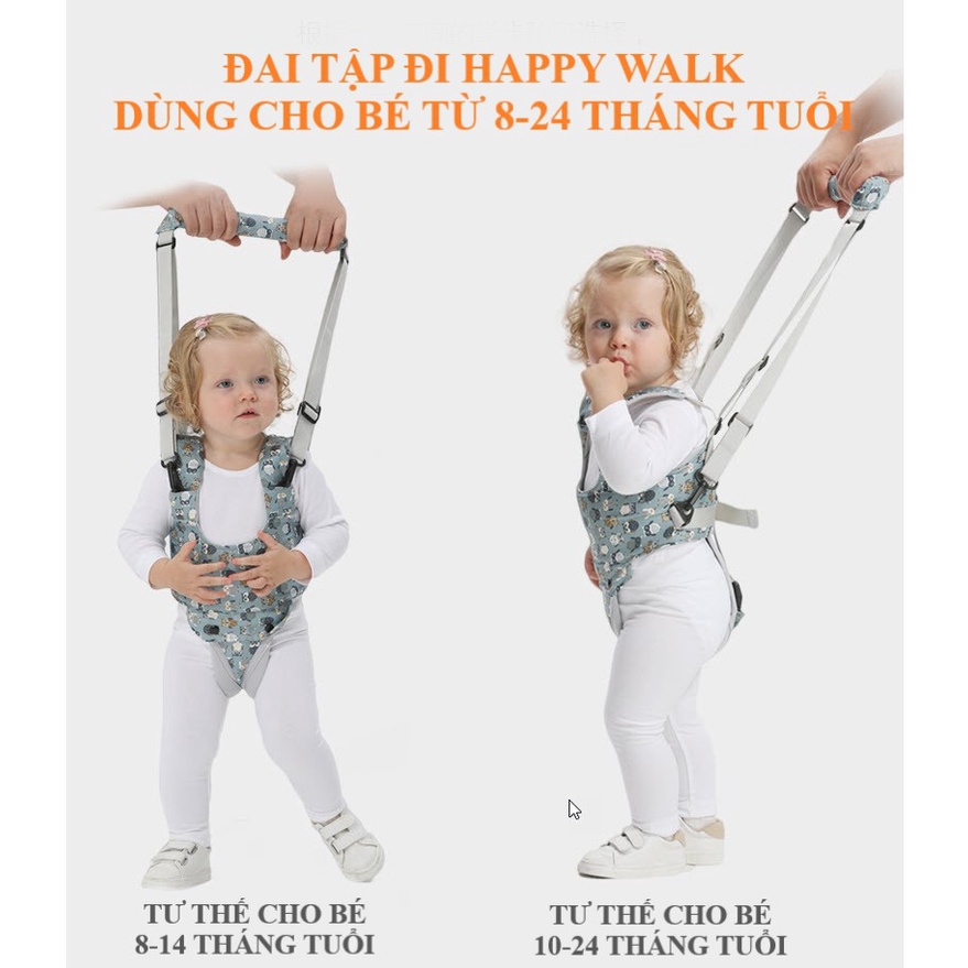Đai tập đi Happy Walk 106A mới nâng cấp