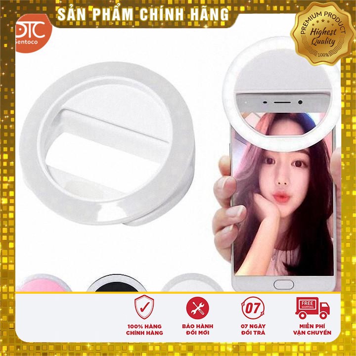 Đèn led tròn hỗ trợ chụp ảnh cho điện thoại dạng kẹp Selfie Ring Light