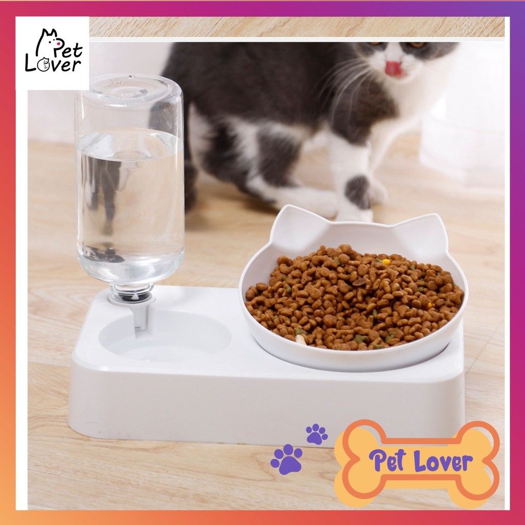 [FREESHIP] Bát ăn cho mèo, bát ăn cho chó mèo, siêu đẹp và tiện dụng, dễ dàng vệ sinh sạch sẽ - Petlover