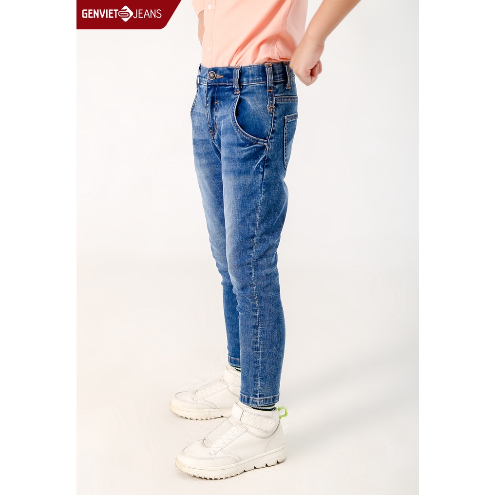 Quần Dài Jeans Bé Trai Thời Trang GENVIET N1103J1784