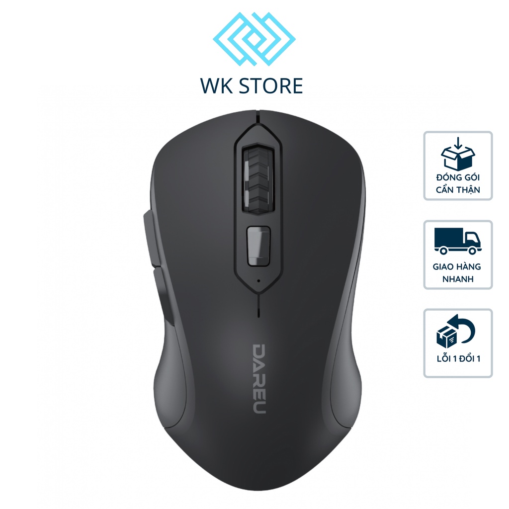 Chuột Gaming Không Dây Wireless DAREU LM115G Kết Nối Ổn Định Nhạy Bén Cùng Màu Sắc Đa Dạng Hàng Chính Hãng