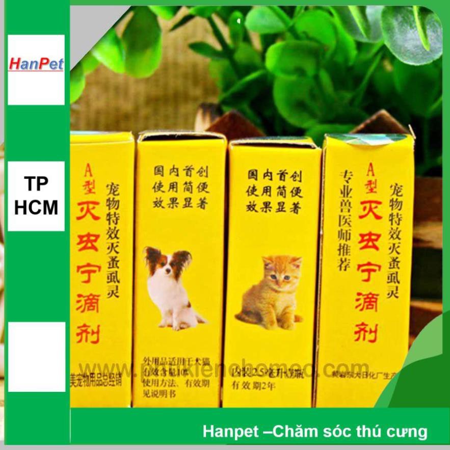 Hanpet.GV- 464- Thuôc nhỏ gáy chó mèo (- 4711620) (hongkong)