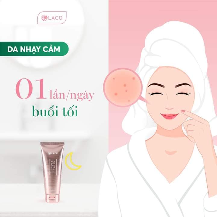 Sữa rửa mặt DNA Laco MẪU MỚI - Sữa rửa mặt Marosa Soft LACO