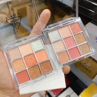 Phấn Mắt Bảng phấn mắt 9 Ô COCO VENUS DIKALU (Vỏ Trắng)