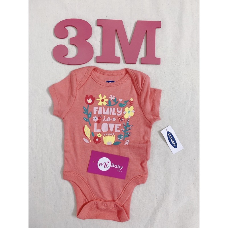 Body chip Old Navy 0-24m - CHỌN MẪU