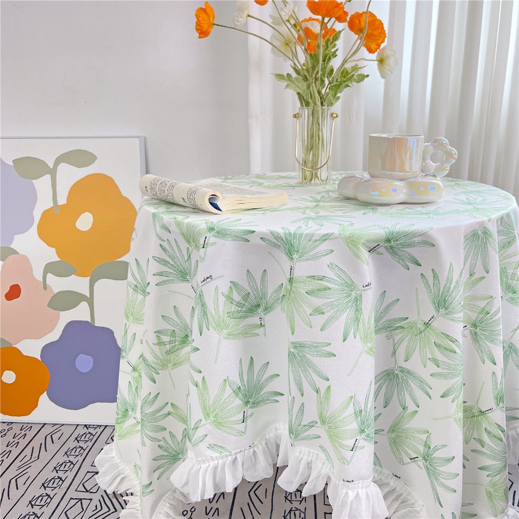 Ins Phong Cách Khăn Trải Bàn Tròn Flannel Ren Bàn Cà Phê Khăn Trải Bàn Nhỏ Tươi Khăn Trải Bàn Vải Mục Vụ Khăn Trải Bàn Vải Hoa Hình Chữ Nhật Khăn Trải Bàn Hình Chữ Nhật