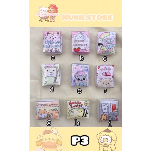 Squishy Giấy Giá Rẻ Nhiều Mẫu Dễ Thương