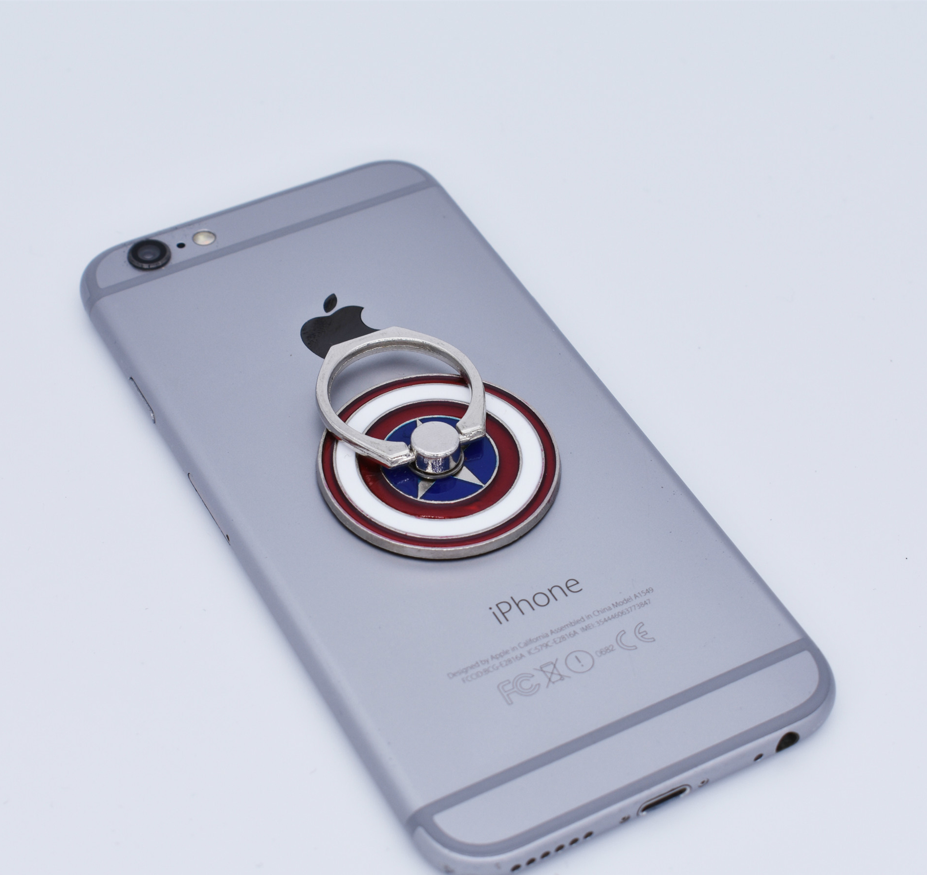 New DC Marvel Spiderman Cpatain America Ironman Mobile Phone Ring Holder Desktop Phone Bracket Dây điện thoại di động | BigBuy360 - bigbuy360.vn