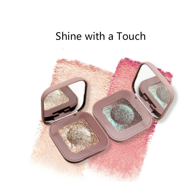 &lt;Ready Stock&gt;Makeup NOVO 5280 Fingertip Eye Shadow Fairy Moonlight Monochrome Eyeshadow Earth Color Beauty