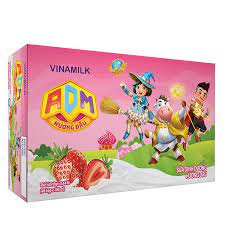 Thùng 48 hộp 180ml  ADM  Dâu