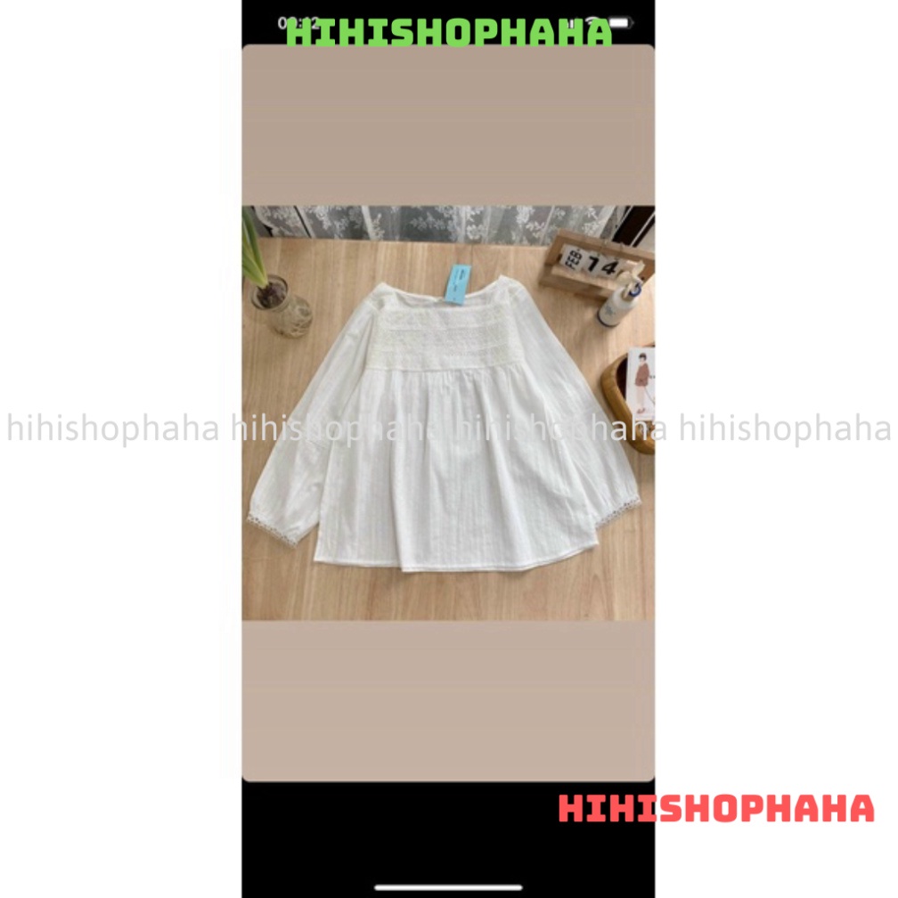 áo babydoll tay bèo tiểu thư ly ngực cổ vuông A501 hihishophaha