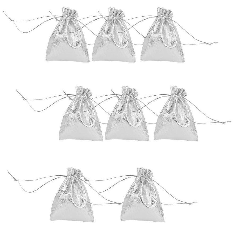 Set 20 Túi Đựng Quà / Trang Sức Bằng Vải Organza Sang Trọng